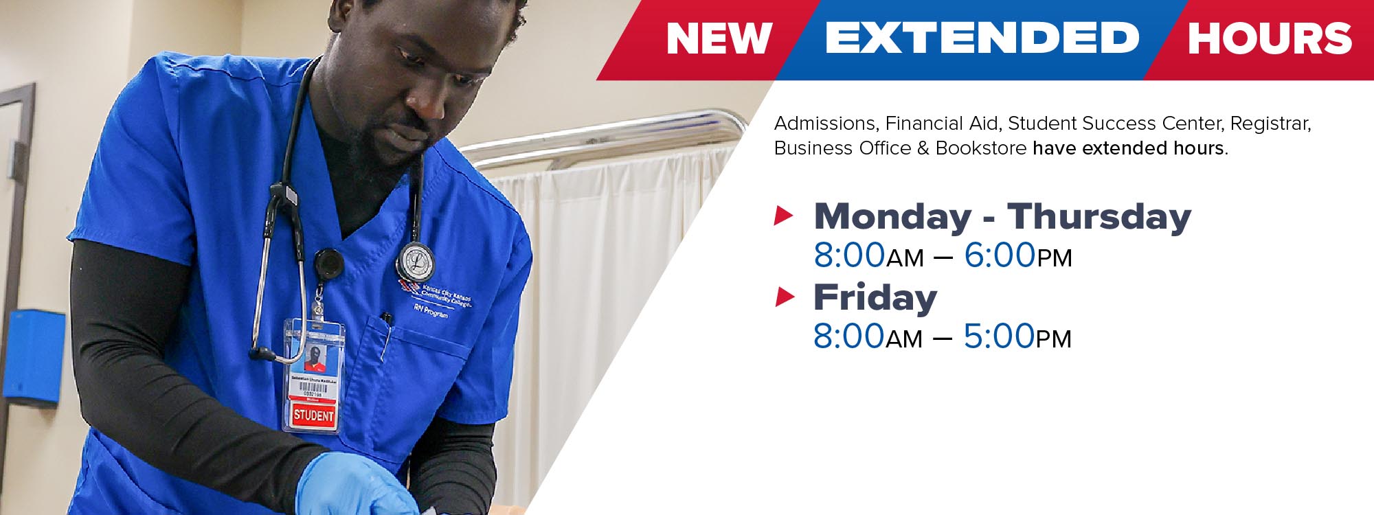 Extended Hours for All Three Locations
